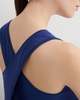 Kowtow Cross Back Dress - Factory Blue - Thumbnail 4