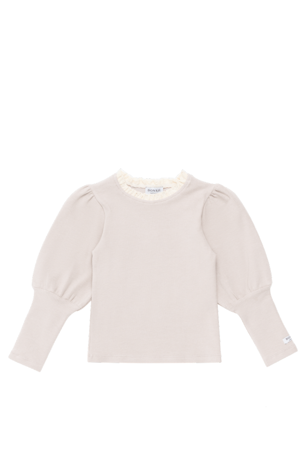 KIDS Donsje Raeven Top - Soft Powder