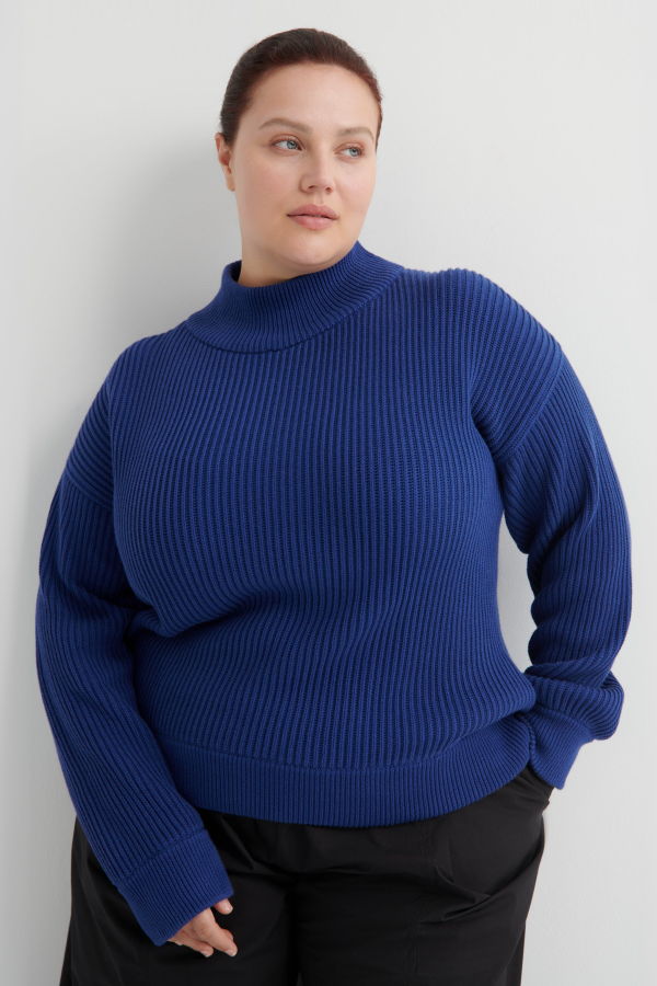 Kowtow Fisher Jumper Sweater - Factory Blue