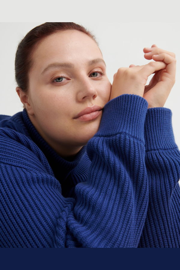 Kowtow Fisher Jumper Sweater - Factory Blue