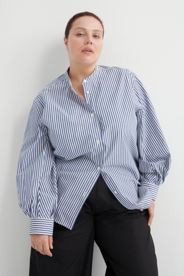 Kowtow Impression Shirt - Workwear Stripe