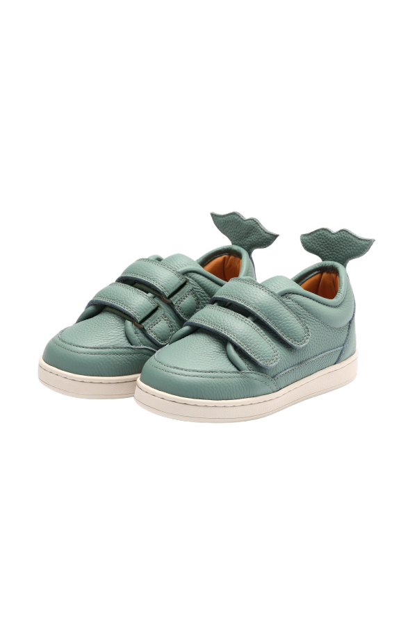 KIDS Donsje Rian Sneakers - Jade Leather