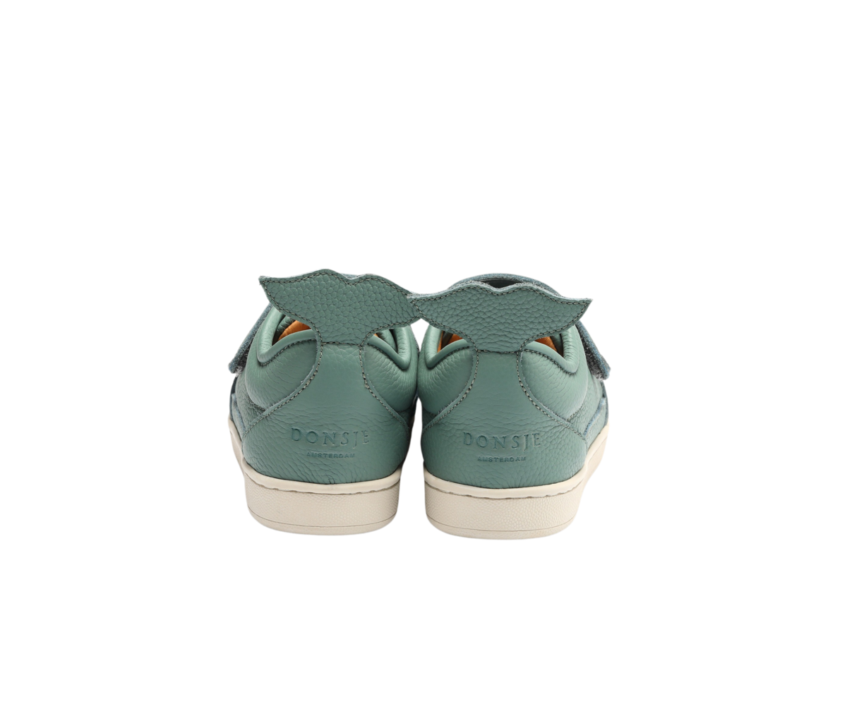 KIDS Donsje Rian Sneakers - Jade Leather - Image 5 of 6