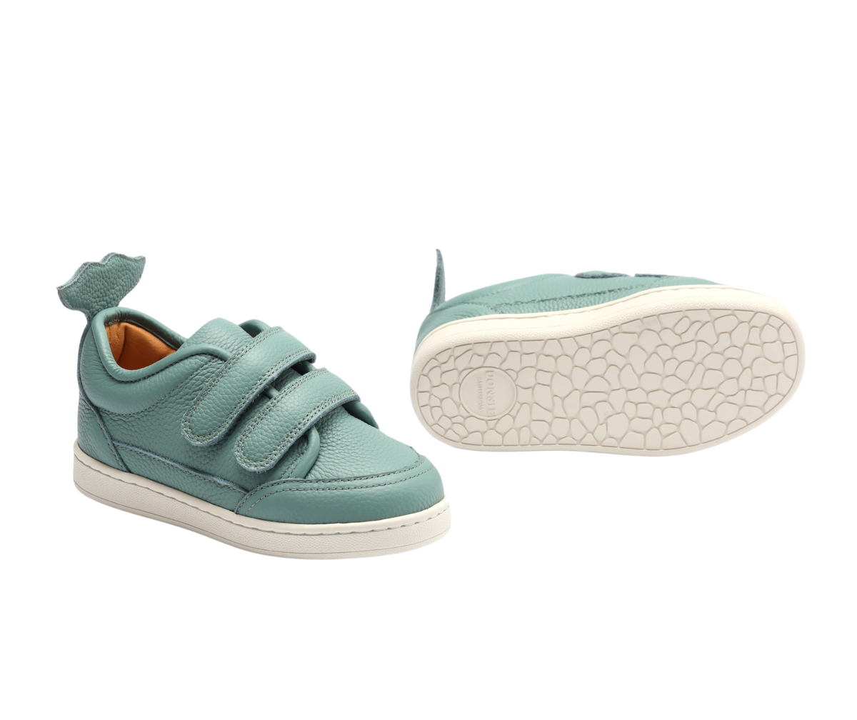 KIDS Donsje Rian Sneakers - Jade Leather - Image 6 of 6