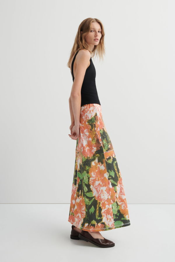 Kowtow Montage Skirt - Flower Book