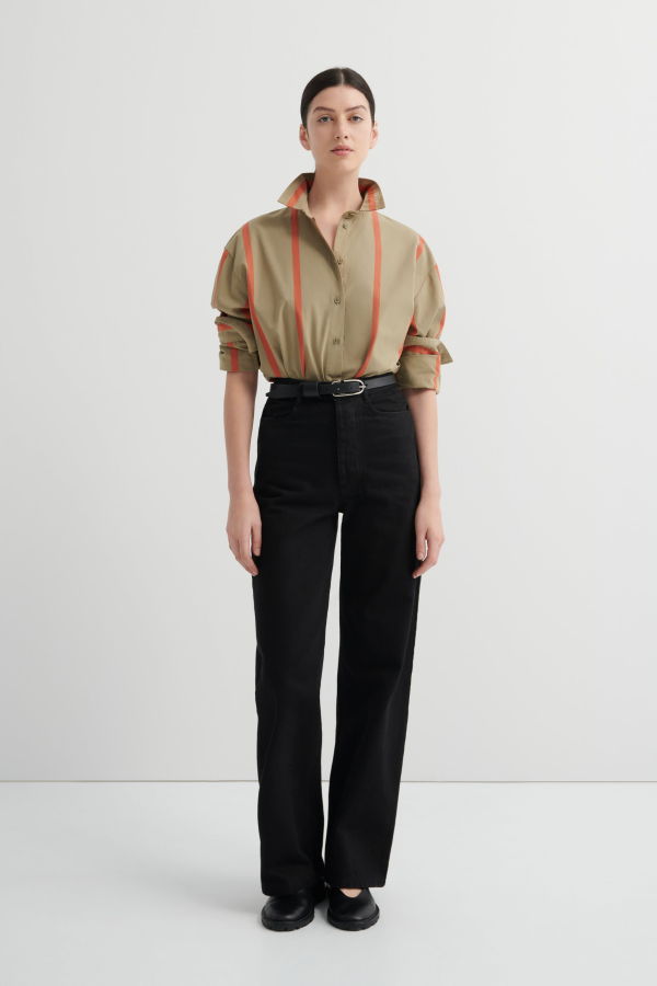 Kowtow Straight Leg Jeans - Black Denim