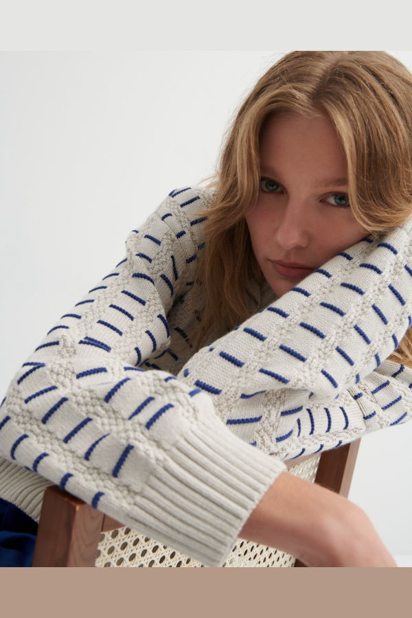 Kowtow Thread Jumper Sweater - Oat Melange