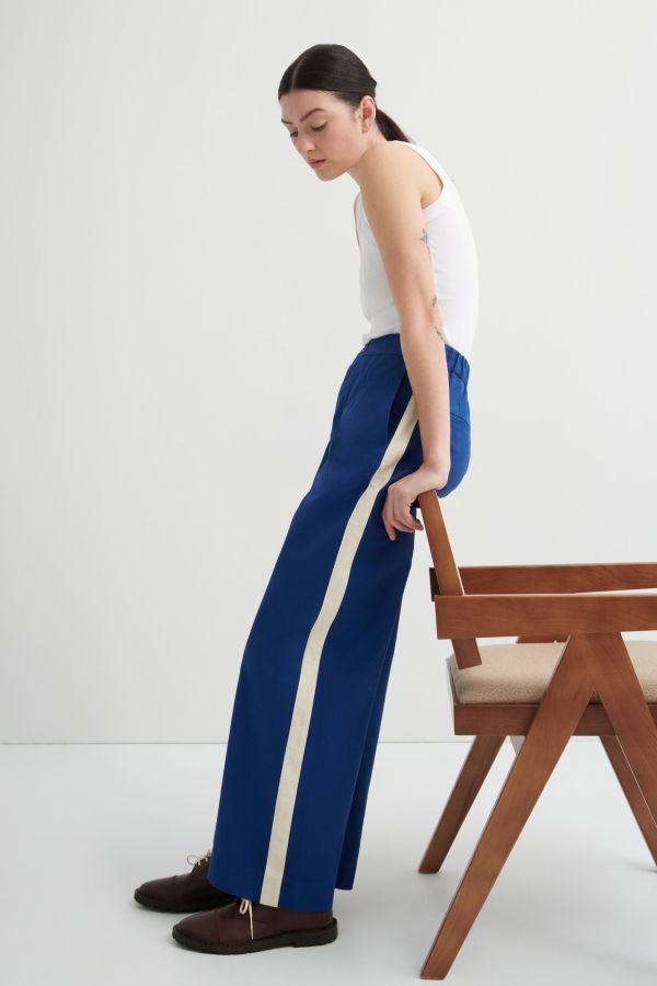 Kowtow Tux Pant - Factory Blue