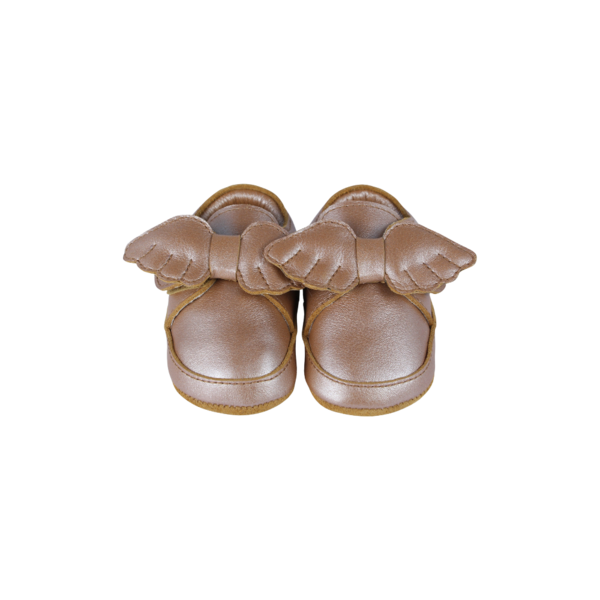 KIDS Donsje Sela Shoes Baby Sneakers - Clay Metallic Leather