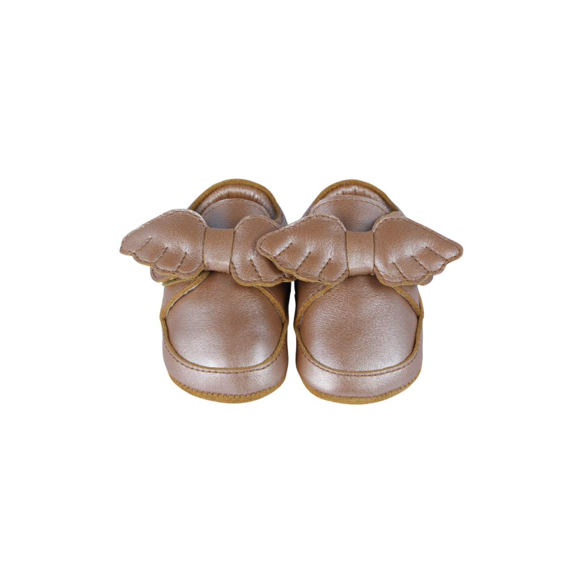 KIDS Donsje Sela Shoes Baby Sneakers - Clay Metallic Leather - Image 1 of 6