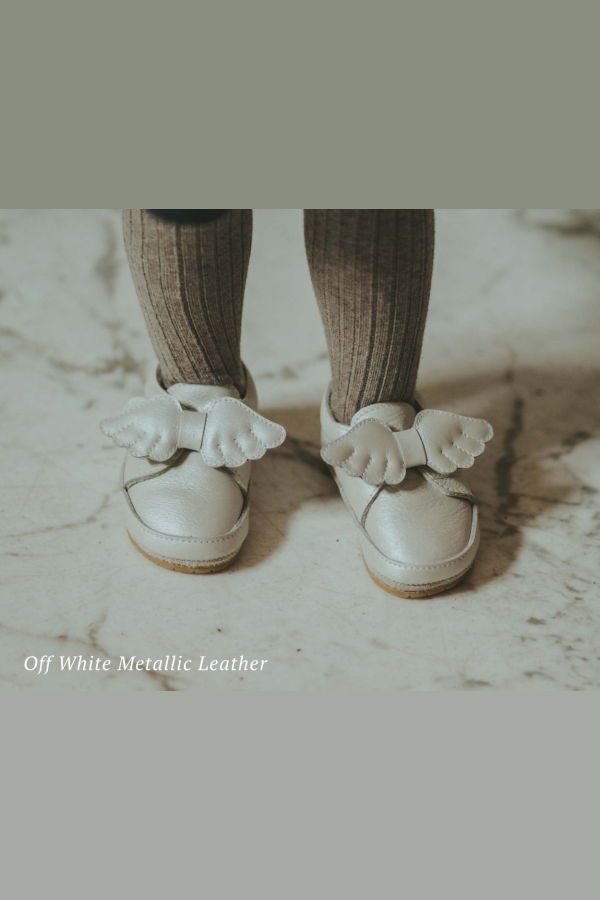 KIDS Donsje Sela Shoes Baby Sneakers - Clay Metallic Leather