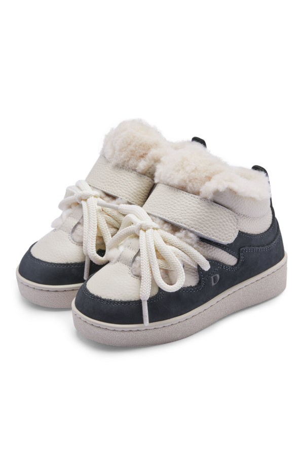 KIDS Donsje Sicco Sneakers - Navy Nubuck
