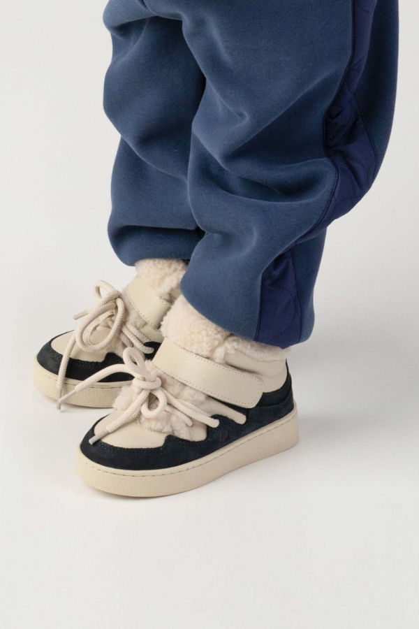 KIDS Donsje Sicco Sneakers - Navy Nubuck
