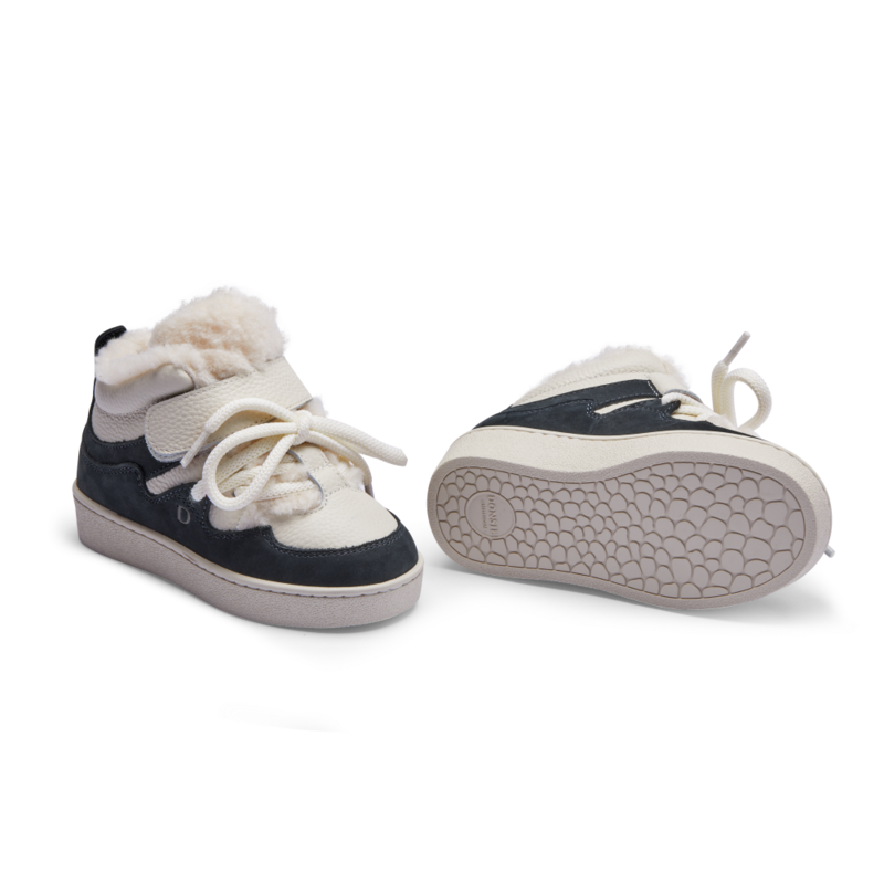 KIDS Donsje Sicco Sneakers - Navy Nubuck