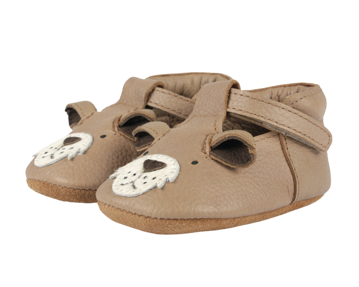 KIDS Donsje Spark Exclusive Shoes Marmot Baby Shoes - Clay Grain Leather - Image 3 of 5