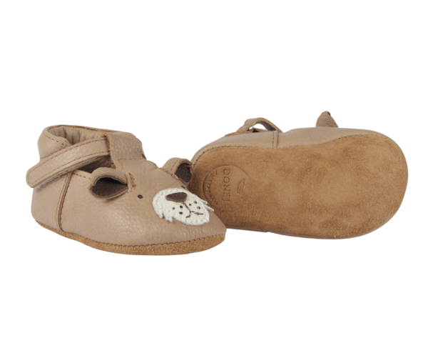 KIDS Donsje Spark Exclusive Shoes Marmot Baby Shoes - Clay Grain Leather