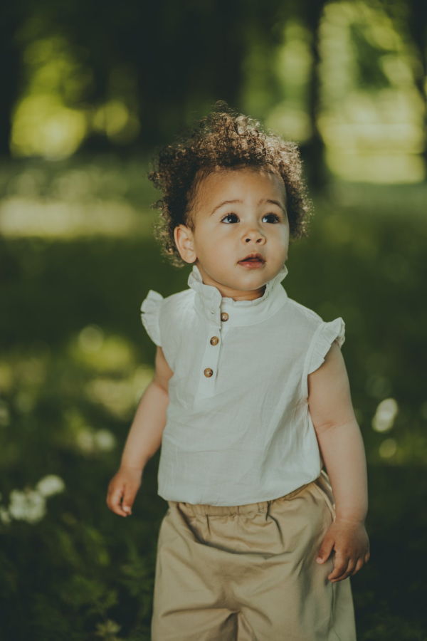 KIDS Donsje Steffie Blouse - Off White