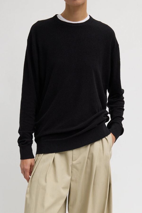 Tibi Sable Perfect Pullover Sweater