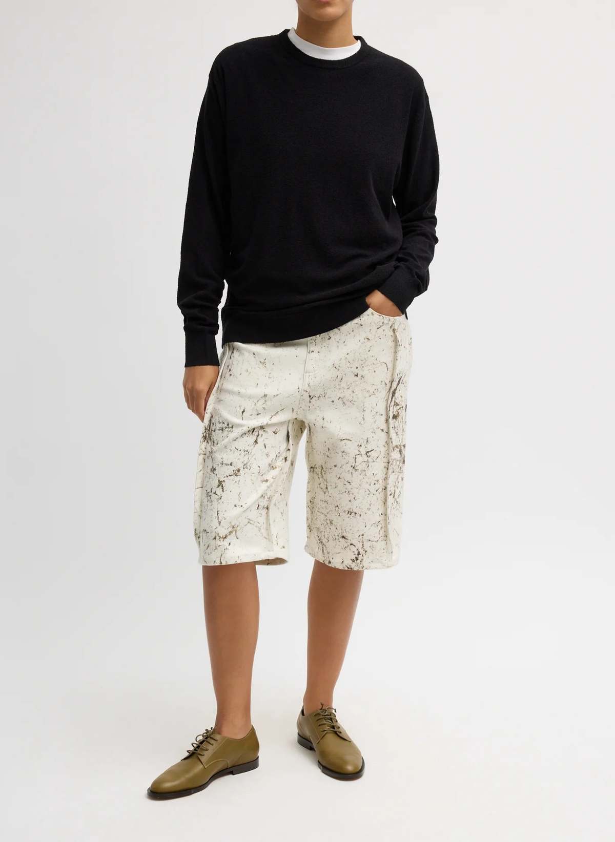 Tibi Sable Perfect Pullover Sweater - Image 4 of 5