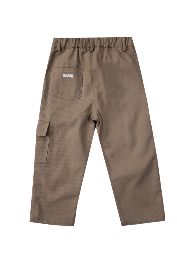 KIDS Donsje Theoule Trousers - Milk Chocolate