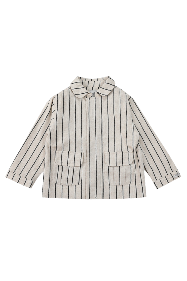 KIDS Donsje Ties Jacket - Soft Sand Melange