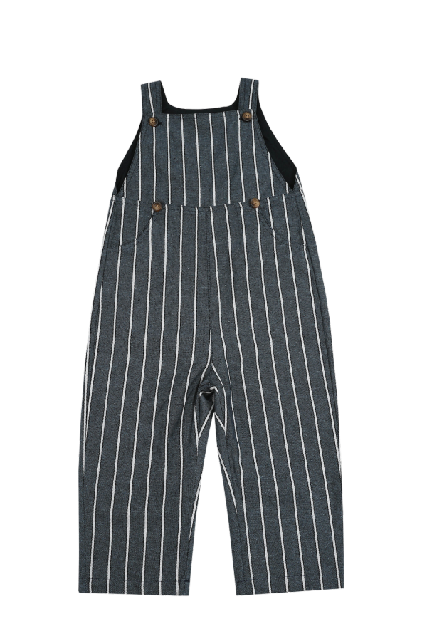 KIDS Donsje Tilsen Overalls - Night Blue Melange