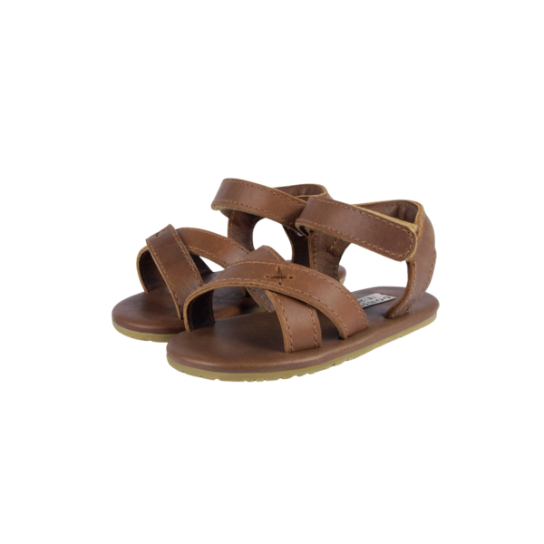 KIDS Donsje Tobi Sandals - Cognac Classic Leather KIDS Donsje Tobi Sandals - Cognac Classic Leather