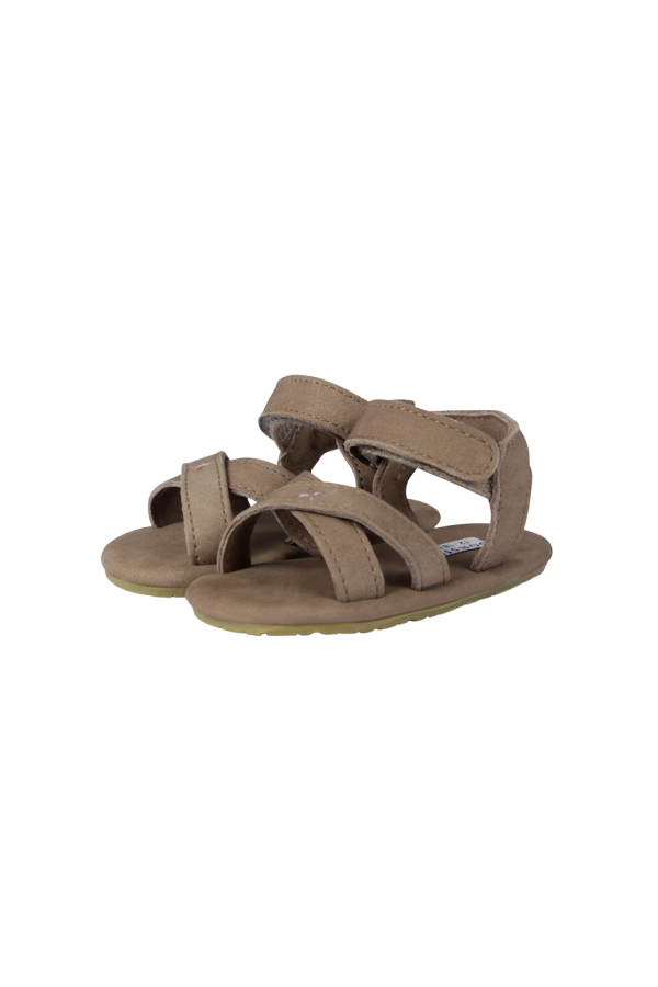 KIDS Donsje Tobi Sandals - Truffle Nubuck