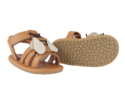 KIDS Donsje Tuti Sky Bee Sandals - Camel Classic Leather - Thumbnail 6