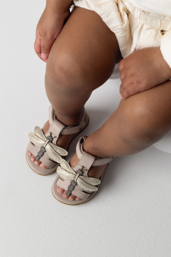 KIDS Donsje Tuti Sky Sandals Libelle - Lilac Nubuck