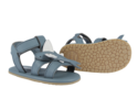 KIDS Donsje Ushy Flying Fish Sandals - Blue Stone Leather - Thumbnail 5