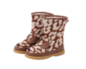 KIDS Donsje Wadudu Exclusive Bambi Boots - Brown Spotted Cow Hair - Thumbnail 1