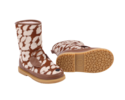 KIDS Donsje Wadudu Exclusive Bambi Boots - Brown Spotted Cow Hair - Thumbnail 7