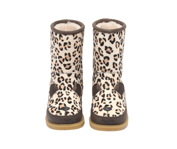 KIDS Donsje Wadudu Exclusive Boots Jaguar Boots - Jaguar Spotted Cow Hair