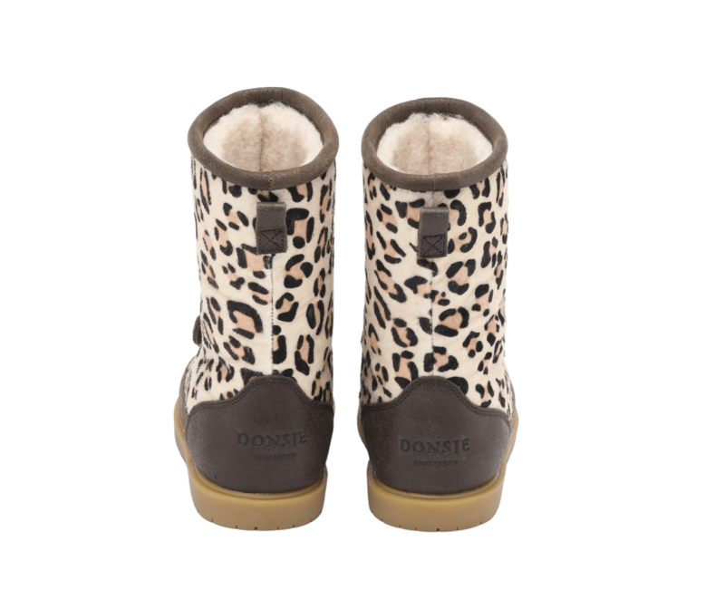 KIDS Donsje Wadudu Exclusive Boots Jaguar Boots - Jaguar Spotted Cow Hair