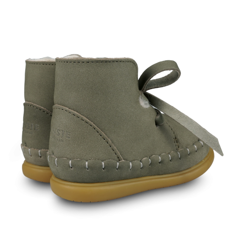 KIDS Donsje Wisi Classic Shoes - Stone Nubuck