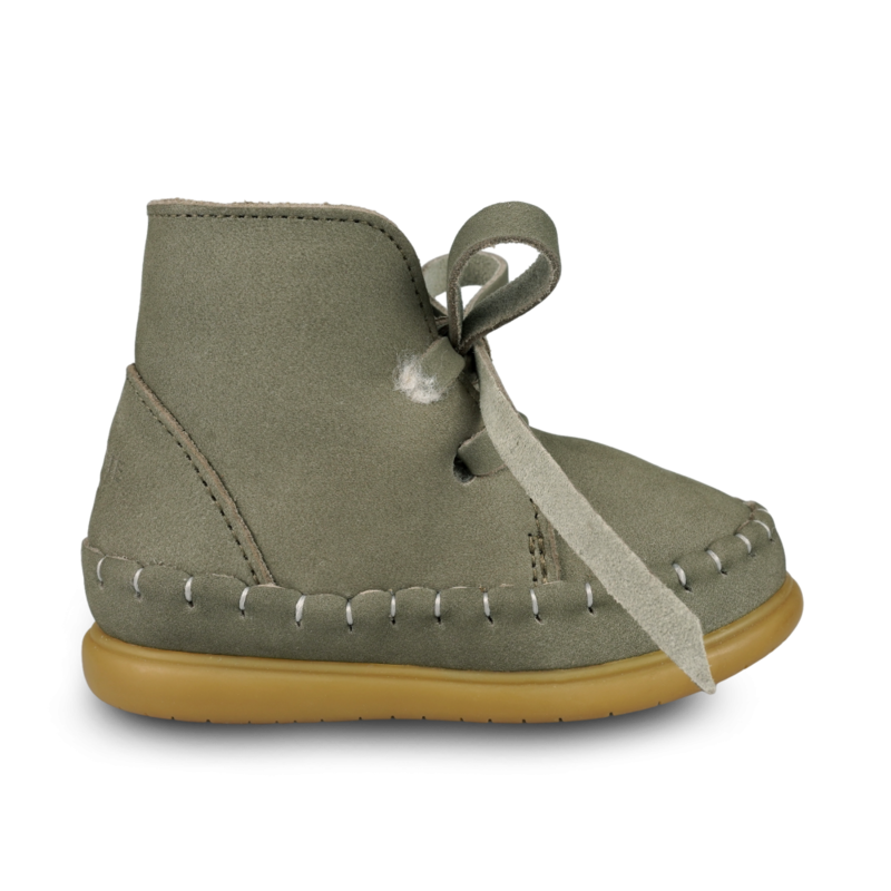 KIDS Donsje Wisi Classic Shoes - Stone Nubuck