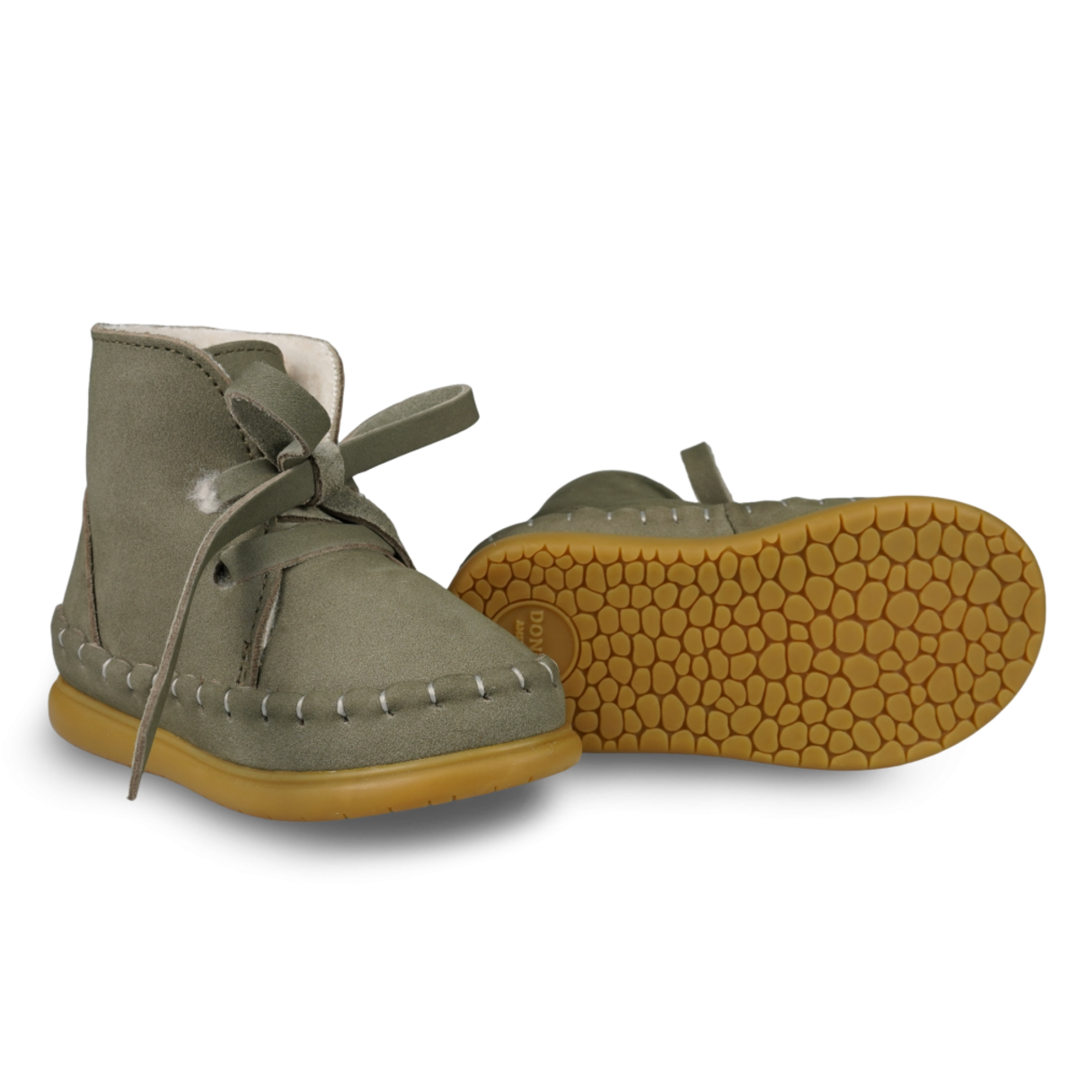 KIDS Donsje Wisi Classic Shoes - Stone Nubuck - Image 6 of 6
