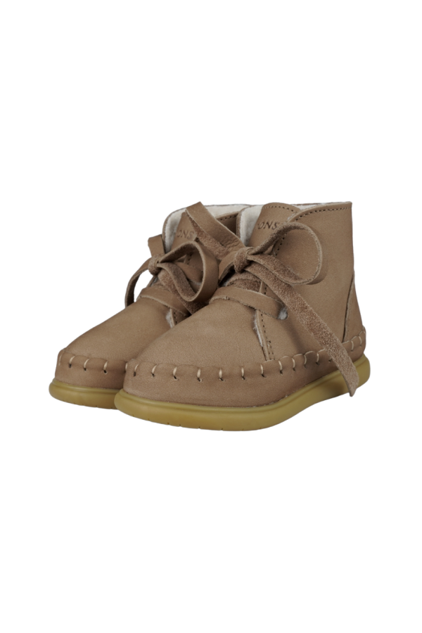 KIDS Donsje Wisi Classic Shoes - Truffle Nubuck