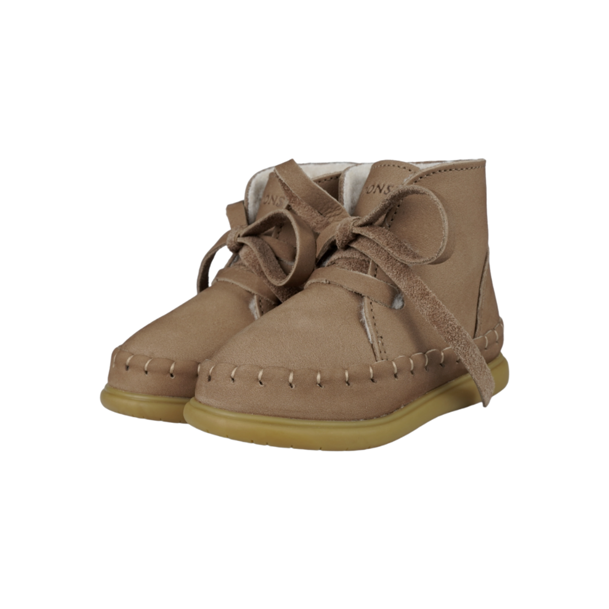 KIDS Donsje Wisi Classic Shoes - Truffle Nubuck - Image 1 of 6