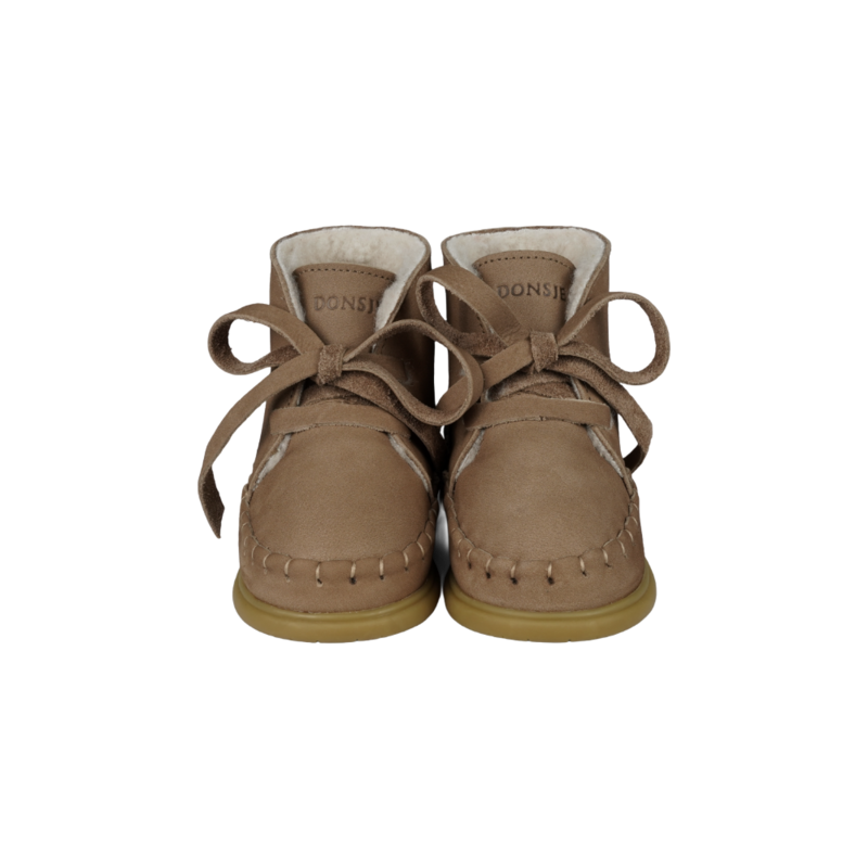 KIDS Donsje Wisi Classic Shoes - Truffle Nubuck