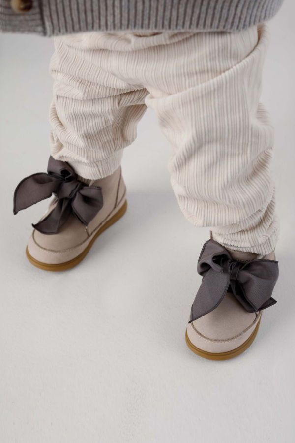 KIDS Donsje Wisi Organza Shoes - Lilac Nubuck