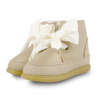 KIDS Donsje Wisi Organza Shoes - Taupe Nubuck - Thumbnail 1