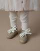 KIDS Donsje Wisi Organza Shoes - Taupe Nubuck - Thumbnail 2