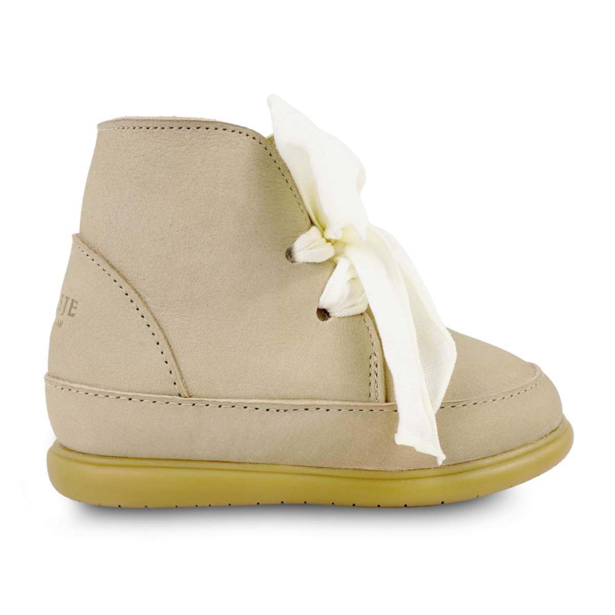 KIDS Donsje Wisi Organza Shoes - Taupe Nubuck - Image 5 of 6