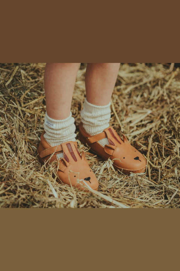 KIDS Donsje Xan Classic Shoes Tiger Shoes - Fudge Leather