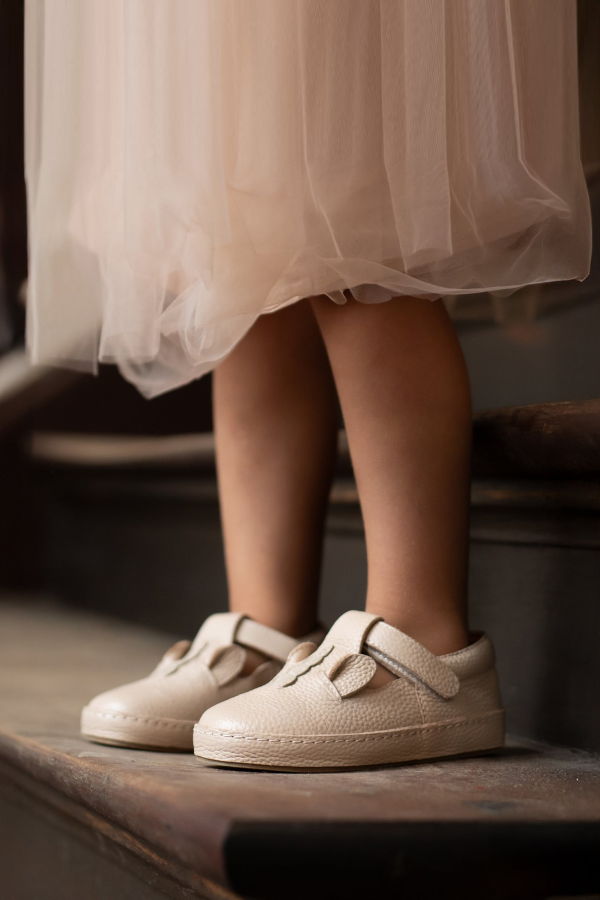 KIDS Donsje Xan Special Shoes Unicorn Shoes - Light Rose Leather