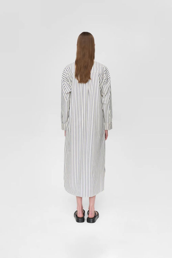 Minimum June Shirt Dress - Sky Captain