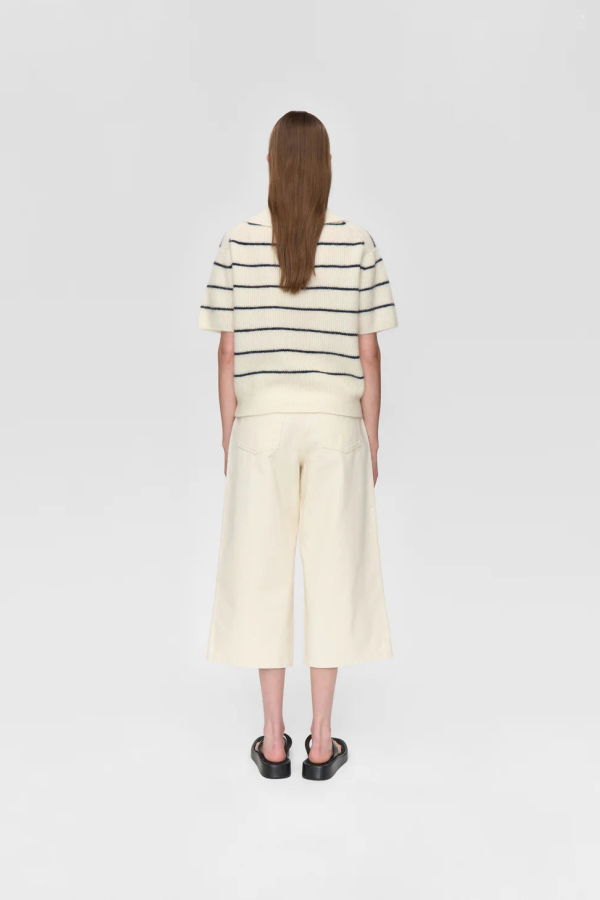 Minimum Ruth Knit Polo - Coco Milk