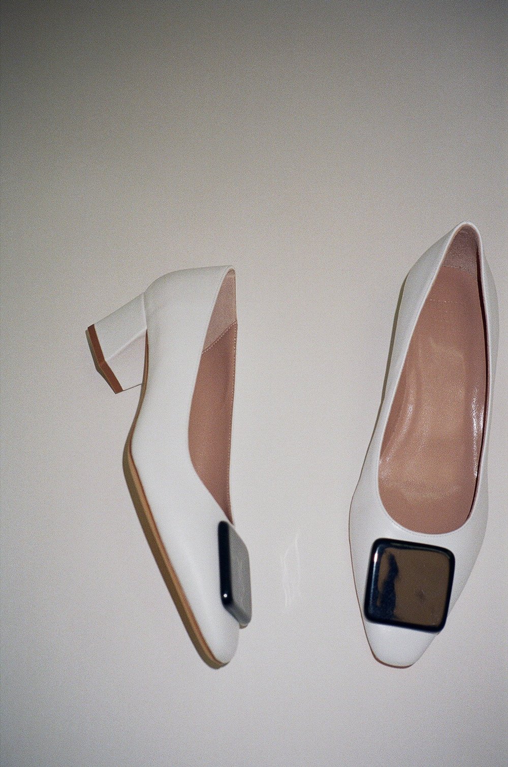 Maryam Nassir Zadeh Cecil Pump - White Calf | Garmentory